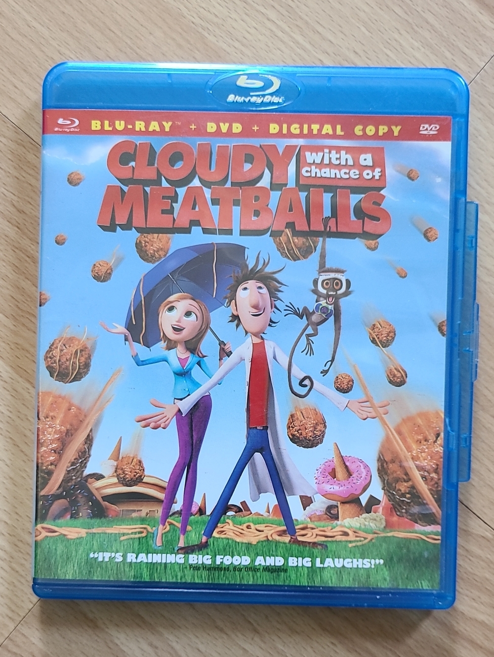 Cloudy With A Chance Of Meatballs Blu Ray DVD Movie